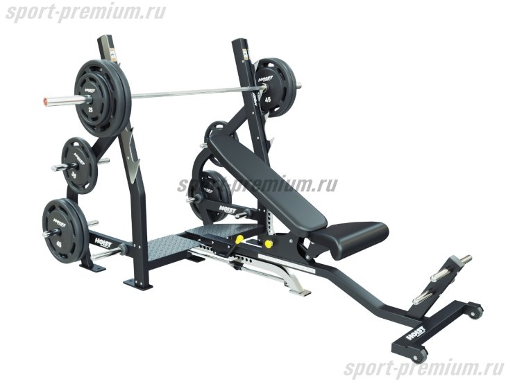HOIST CF-2179 Олимпийская скамья с рег. наклона