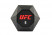 Комплект обрезиненных октагональных гантелей 10 пар от 2,5 до 25кг UFC