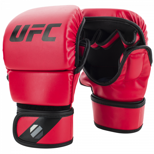 UFC Перчатки MMA для спарринга 8 унций красные L/XL