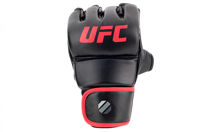 UFC Перчатки MMA тренировочные 6 унций чёрные S/M