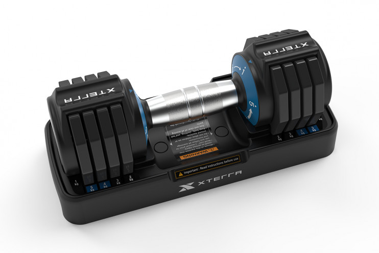 Гантель регулируемая XTERRA 1-5 кг
