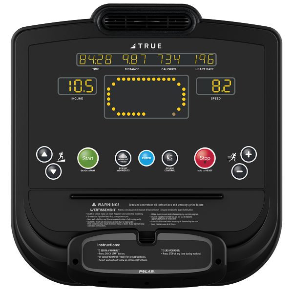 Беговая дорожка TRUE TC400 c консолью Emerge