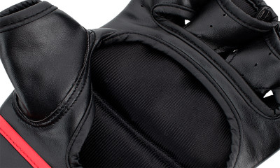 UFC Перчатки MMA тренировочные 6 унций чёрные L/XL