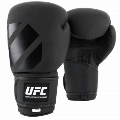 UFC Tonal Boxing Перчатки для бокса 16Oz - черные