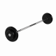Штанга неразборная с черными дисками MB Barbell 17,5 кг