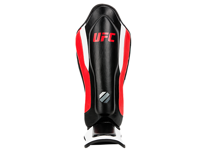 UFC Защита голени с защитой подъема стопы черная - L/XL