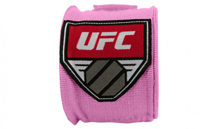 UFC Бинт боксерский 4,5 м розовый
