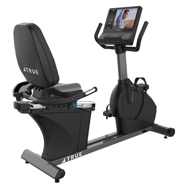 Горизонтальный велотренажер TRUE RC400 с консолью Envision 16