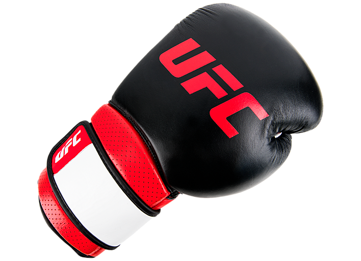 UFC Перчатки MMA для работы на снарядах чёрные - 12 Oz