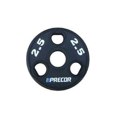 Олимпийский диск в уретане с логотипом Precor FM\UPP, вес: 2,5 кг