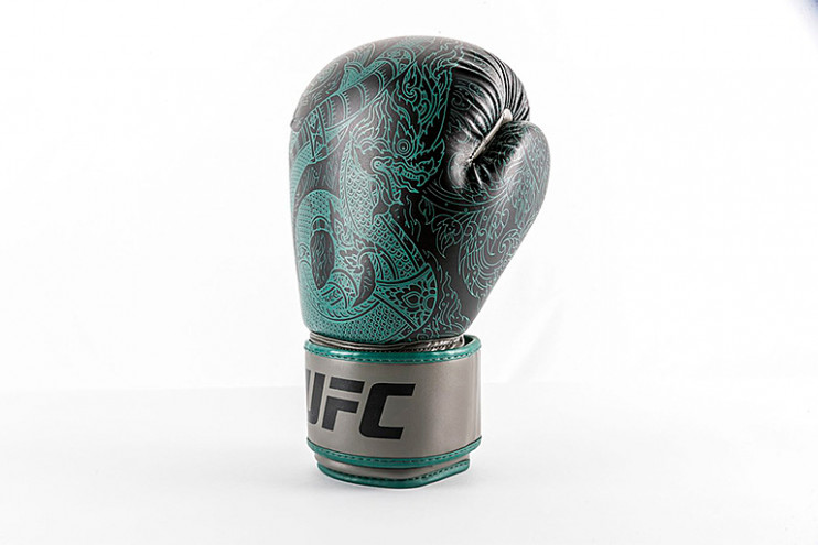 Перчатки для бокса UFC PRO Thai Naga 12 Oz - зеленые