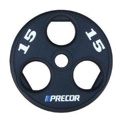 Олимпийский диск в уретане с логотипом Precor FM\UPP, вес: 15 кг