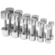 10 пар Гантелей хромированных, от 1 до 10 кг, MB Barbell