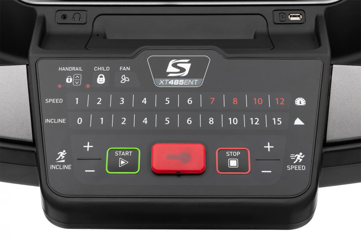 Беговая дорожка SPIRIT XT485ENT BLACK