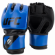 UFC Перчатки MMA для грэпплинга 5 унций синие S/M