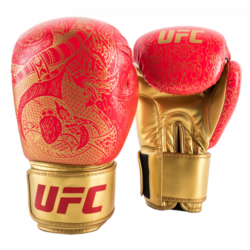 Перчатки для бокса UFC PRO Thai Naga 14 Oz - красные