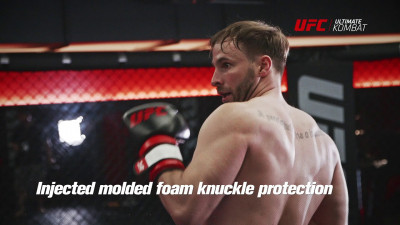 UFC Перчатки MMA для работы на снарядах чёрные - 14 Oz