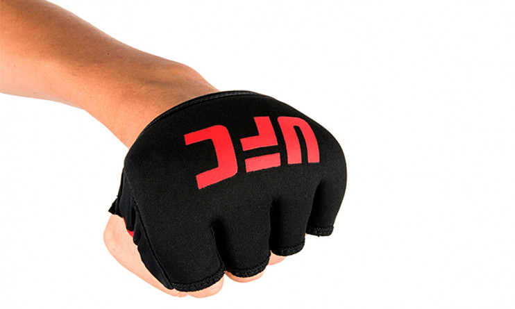 UFC Гелевая манжета на костяшки черная - L/XL