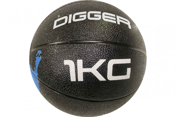 Мяч медицинский 1кг Hasttings Digger