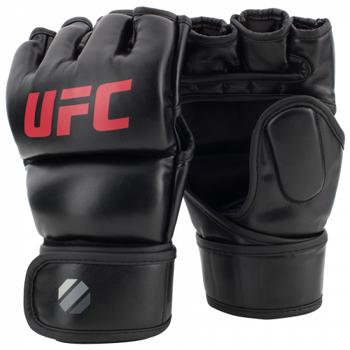 UFC Перчатки MMA для грэпплинга 7 унций чёрные L/XL