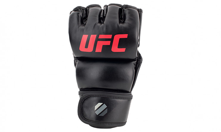 UFC Перчатки MMA для грэпплинга 7 унций чёрные L/XL