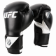 UFC Pro Fitness Перчатки тренировочные для спарринга черные - 12 Oz