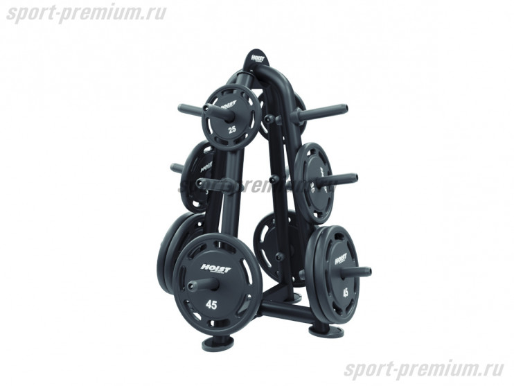 HOIST CF-3444 Четырехсторонняя стойка под олим. диски