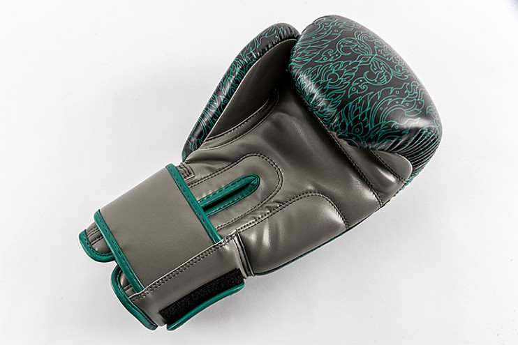 Перчатки для бокса UFC PRO Thai Naga 14 Oz - зеленые