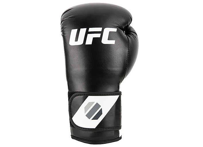 UFC Pro Fitness Перчатки тренировочные для спарринга черные - 16 Oz