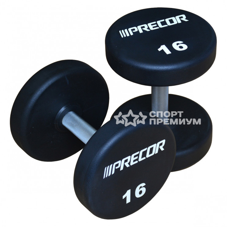 Гантели фиксированные в уретане PRECOR FM\UPD-38KG