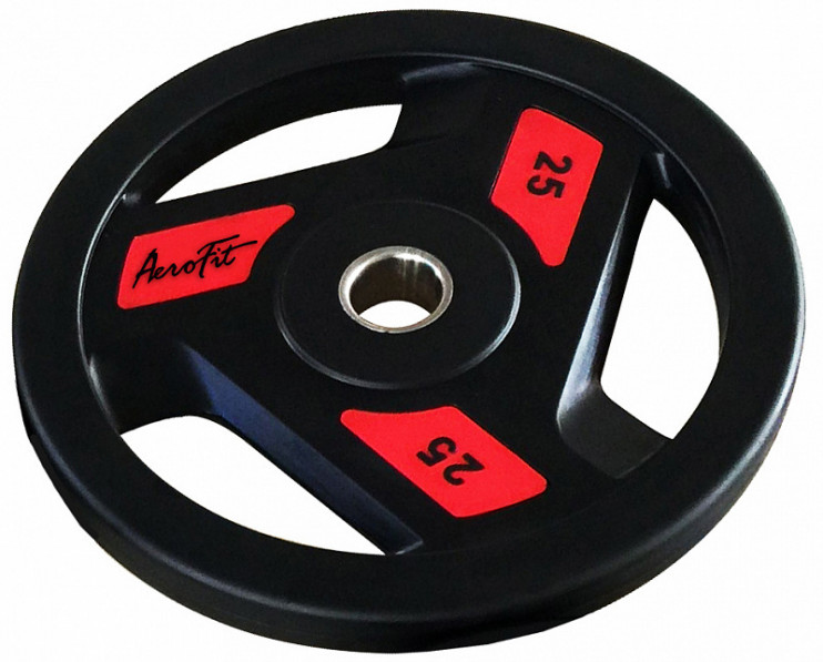 Aerofit AFPLC 25кг Олимпийские обрезиненные диски